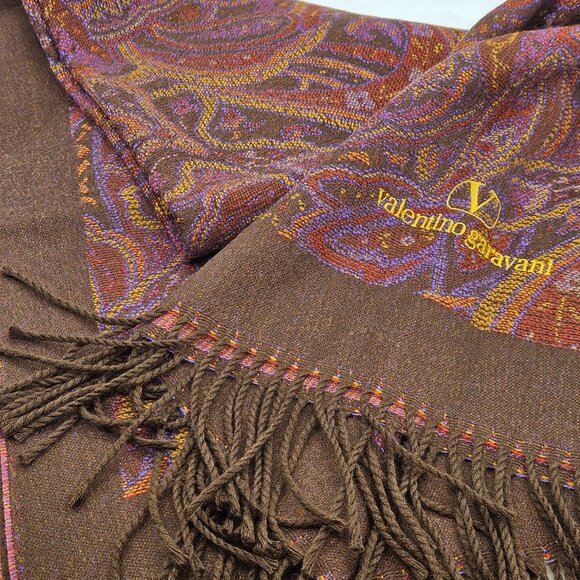 Valentino Garavani Pashmina Shawl - Picture 11 of 17